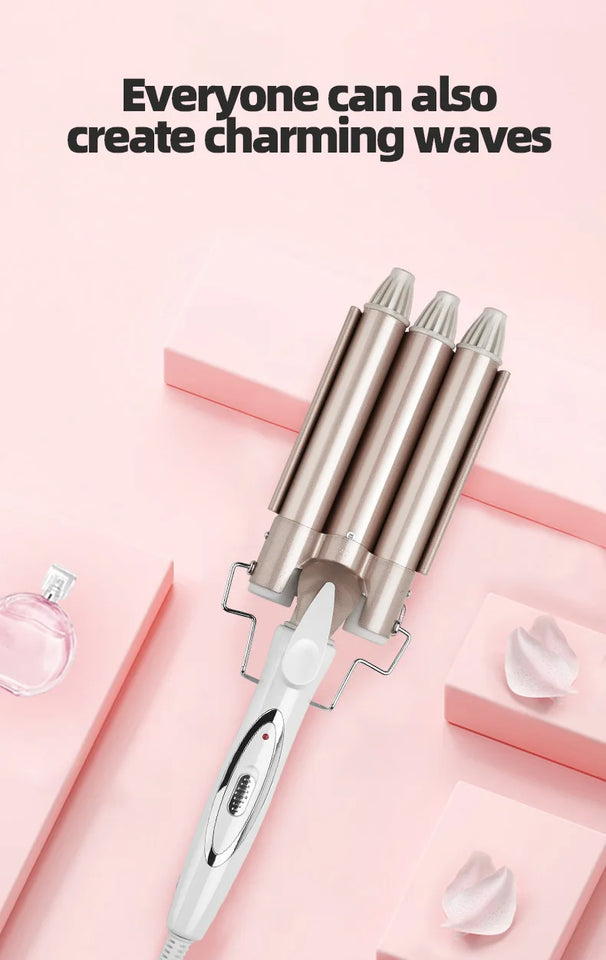 Rizador de pelo Triple Efecto