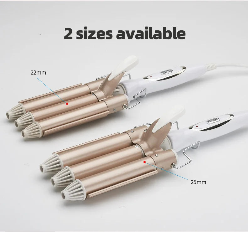 Rizador de pelo Triple Efecto